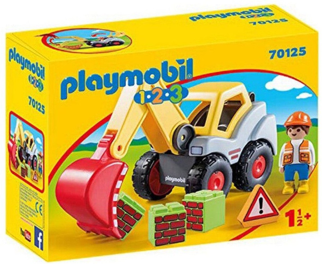 Playset 1.2.3 Construction Playmobil 70125 (6 pcs)
