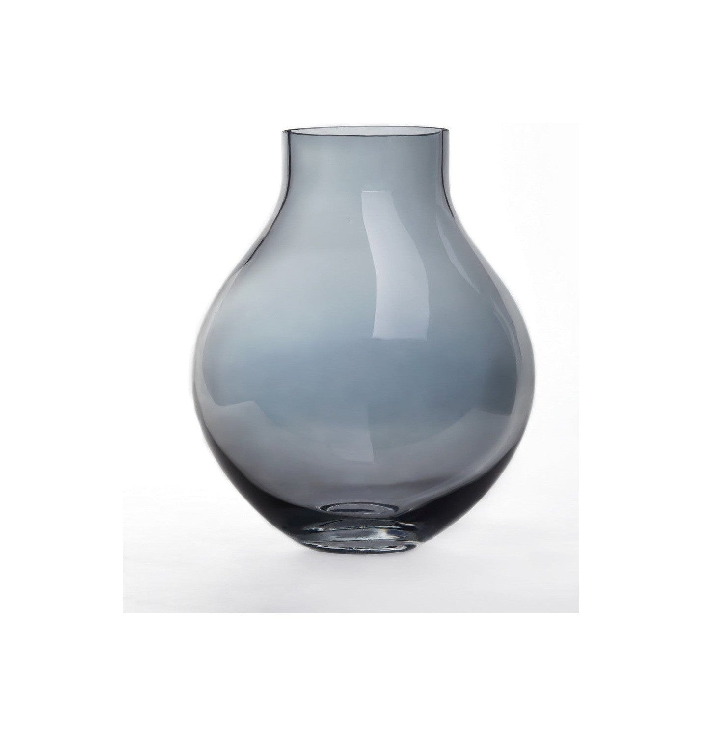 XL glass vase in bulb shape, 36cm tall, ENVIE 36SI, 9mm thick glass