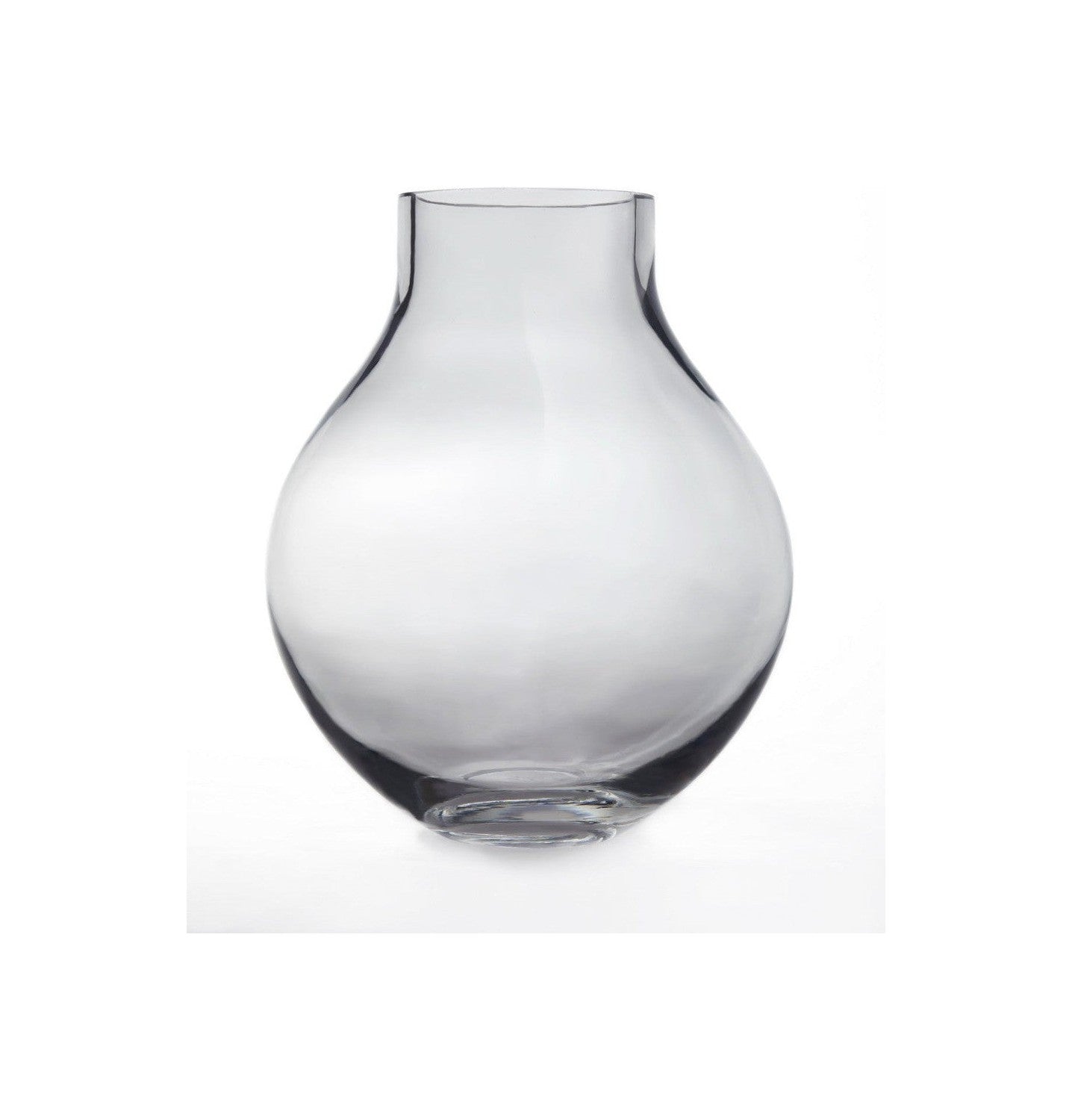 XL glass vase in bulb shape, 36cm tall, ENVIE 36TR, 9mm thick glass