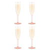 Bodum Oktett Champagne fløjter 4 stk. 0,12 L, jordbær