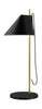 Louis Poulsen Yuh Table Lamp, Brass/Black