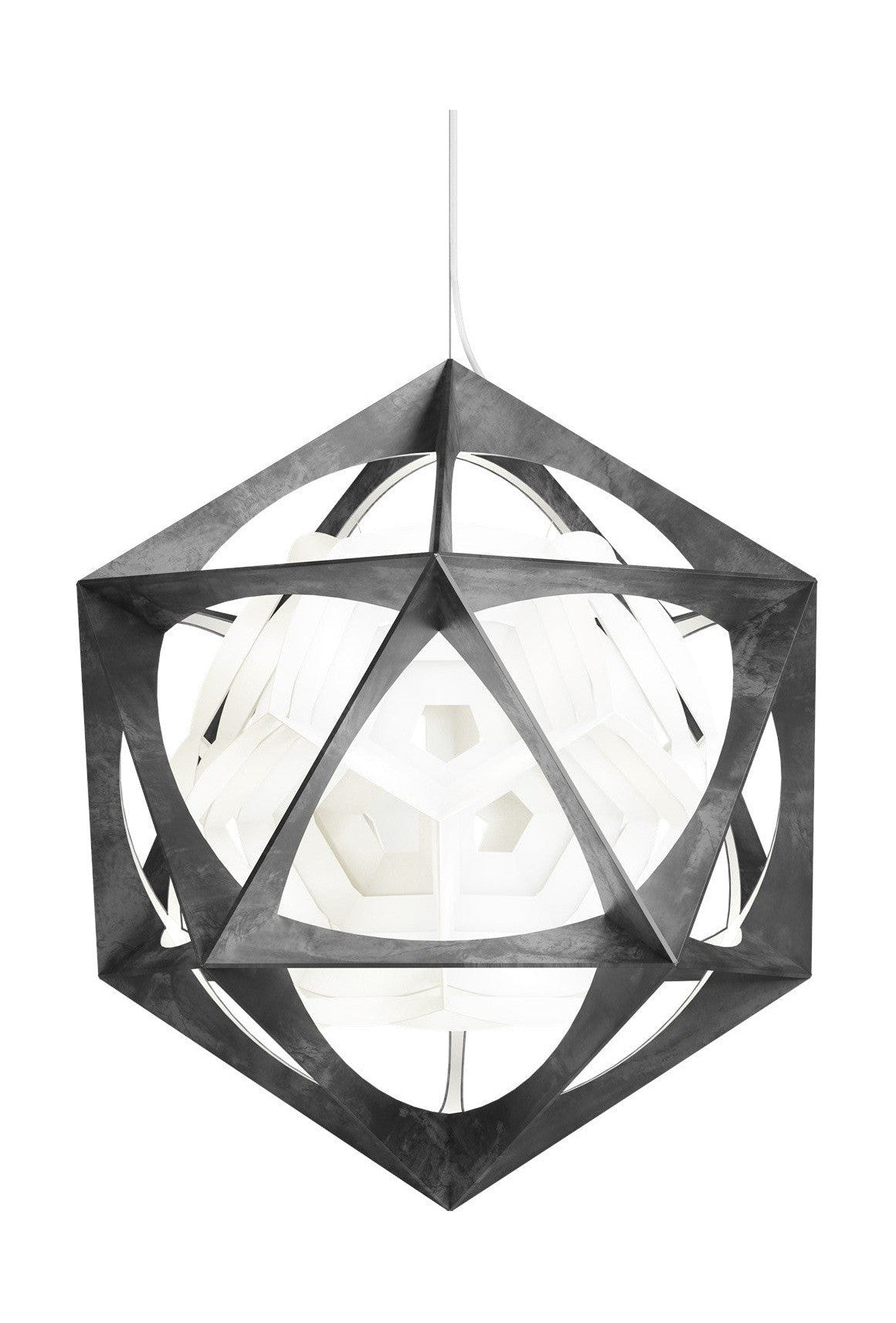 Louis Poulsen OE Quasi Light Pendant LED 2700K 118W Dali, Ø90 Cm