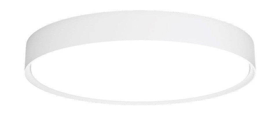 Louis Poulsen LP Slim Round Semi Recessed Ceiling Lamp 1232 Lumens Ø25 Cm, White