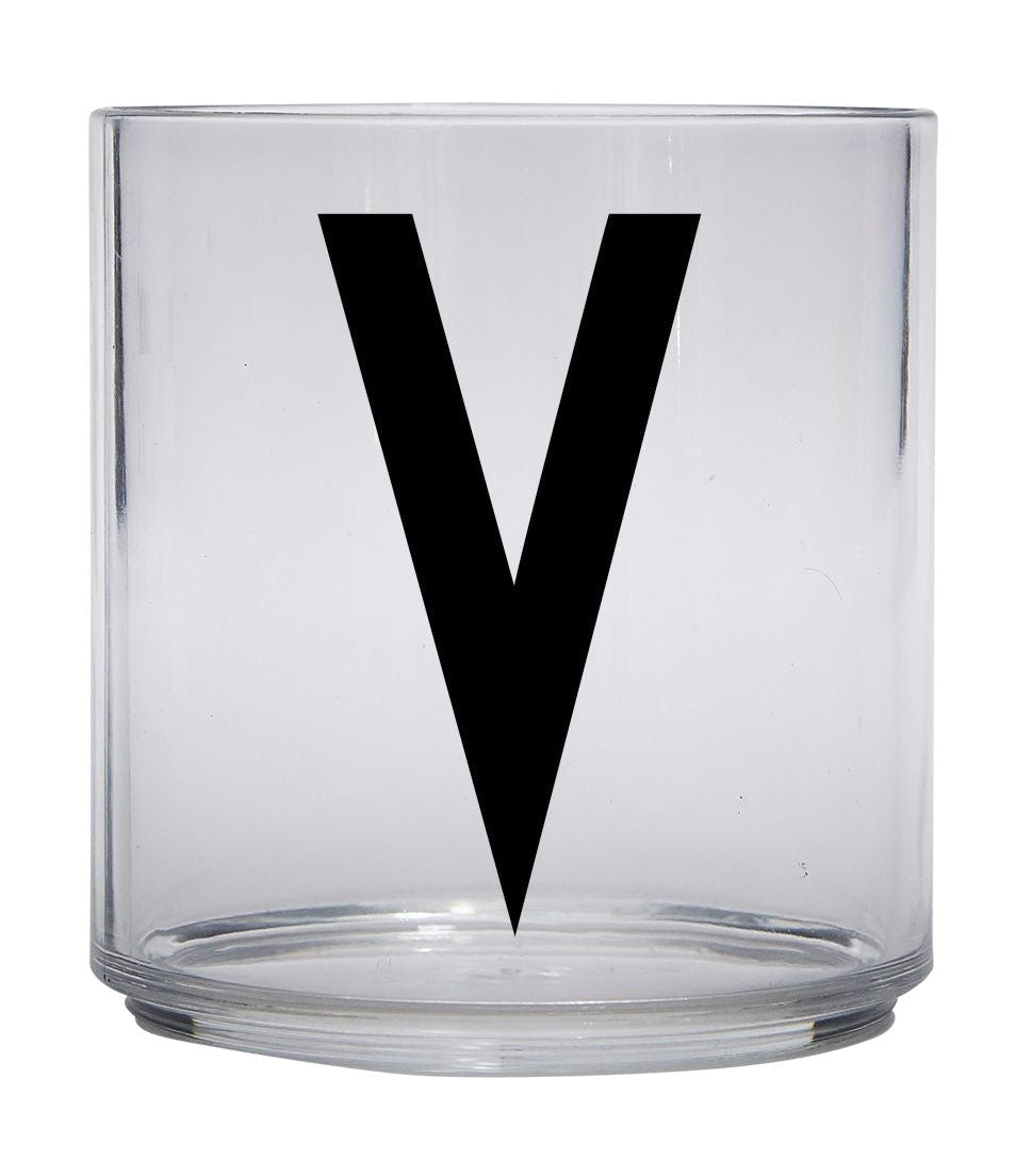 Design Letters Kids Personal Tritan Drinking Glass, V