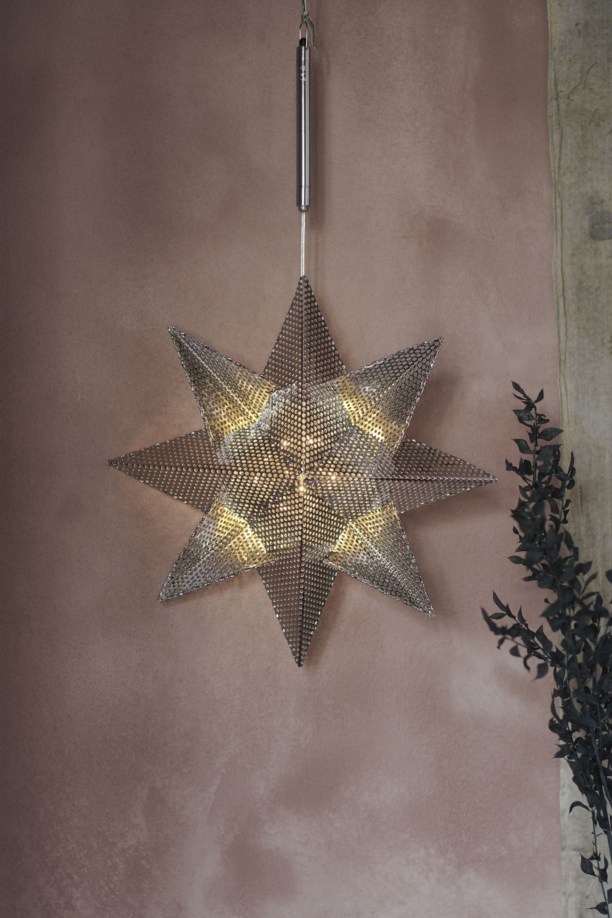 Sirius Lene Stjerne, Ø33CM, Sølv