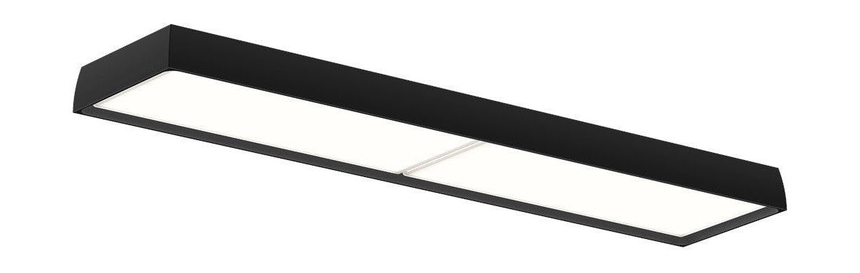 Louis Poulsen LP Slim Box Semi-Recessed Ceiling Lamp 2288 Lumens Wireless Bluetooth, Black