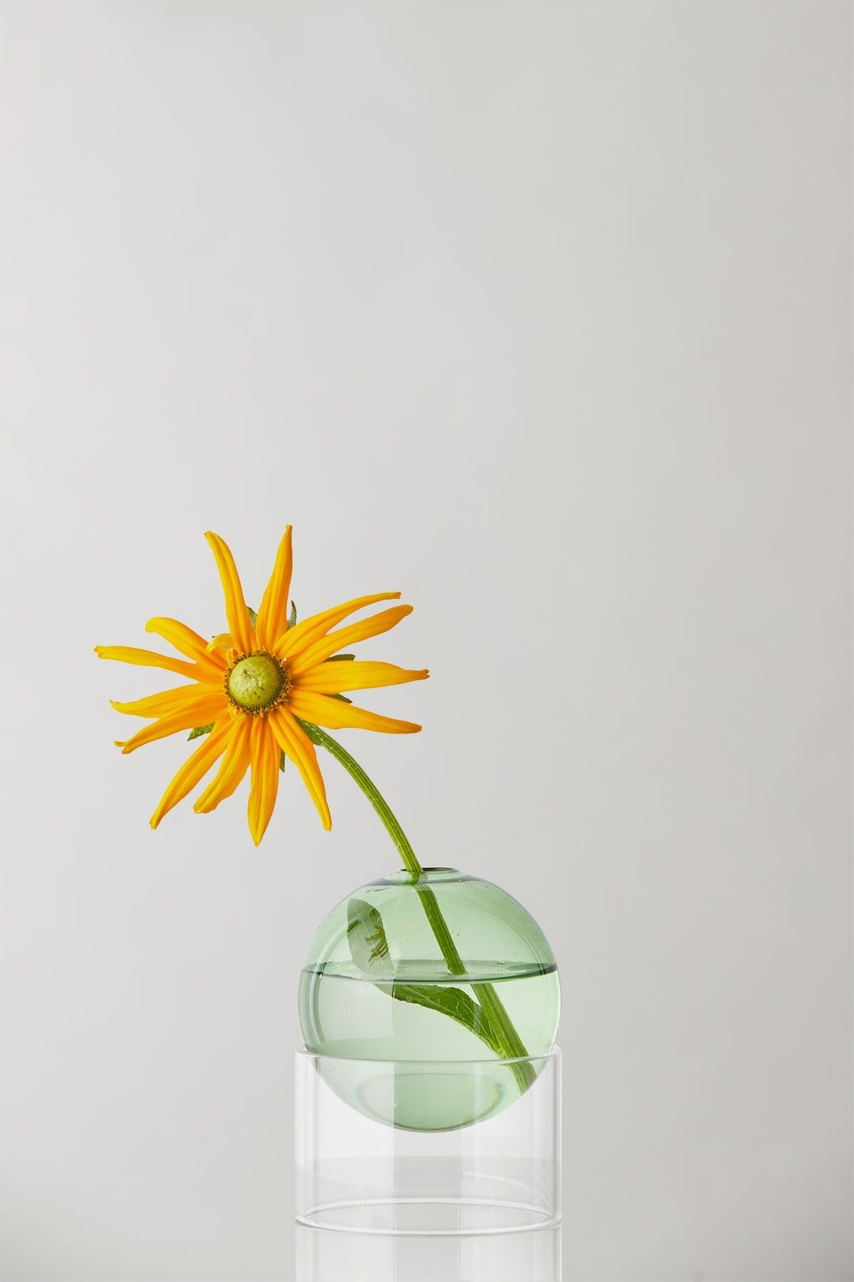 Studio About stående blomsterboblevase 10 cm, grøn