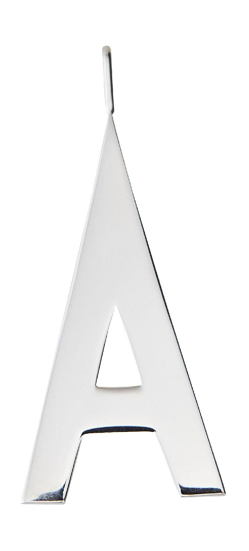 Design Letters Brev för det första halsbandet 30 mm silver, en