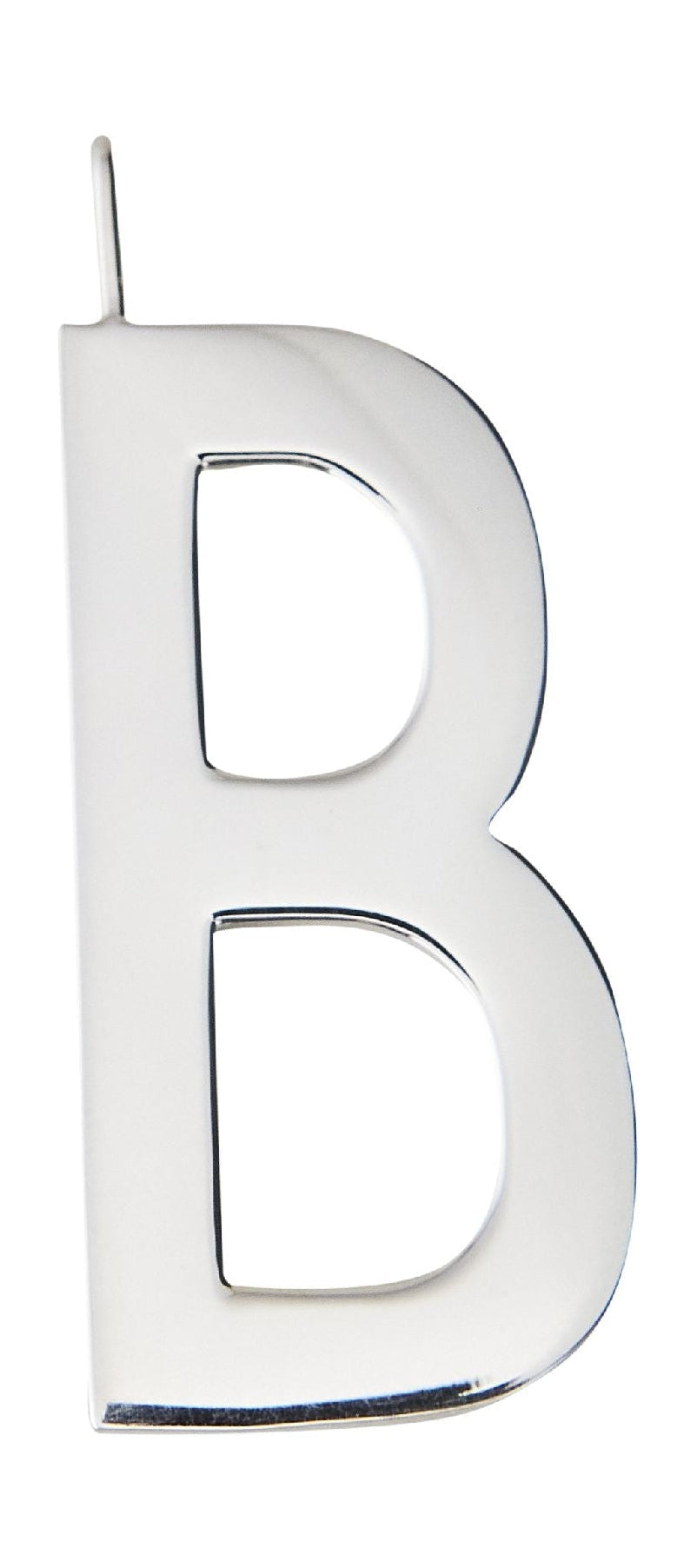 Design Letters Brev för det första halsbandet 30 mm silver, b