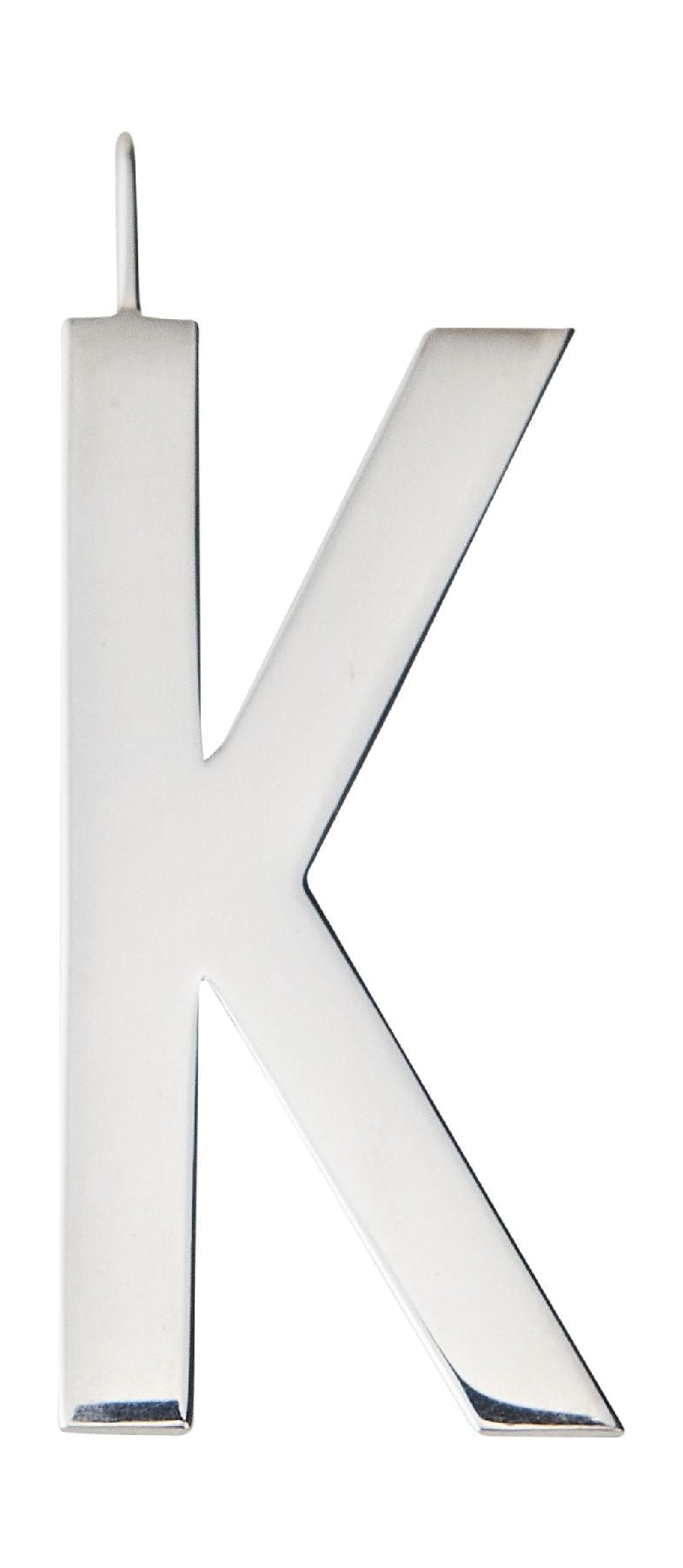Design Letters Brev för det första halsbandet 30 mm silver, k