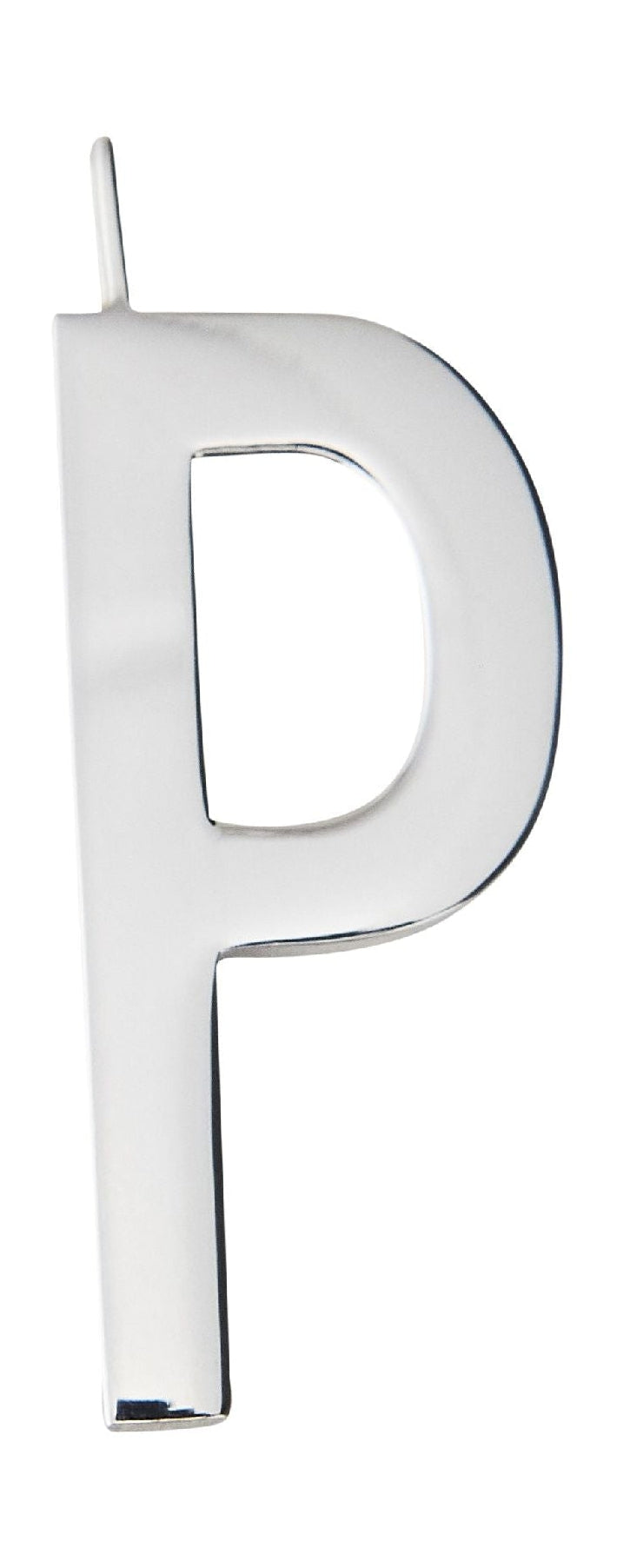 Design Letters Brev för det första halsbandet 30 mm silver, s