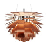 Louis Poulsen PH Artichoke Outdoor Pendant 2726 LED 3000K 96W Dali Ø60 Cm, Copper