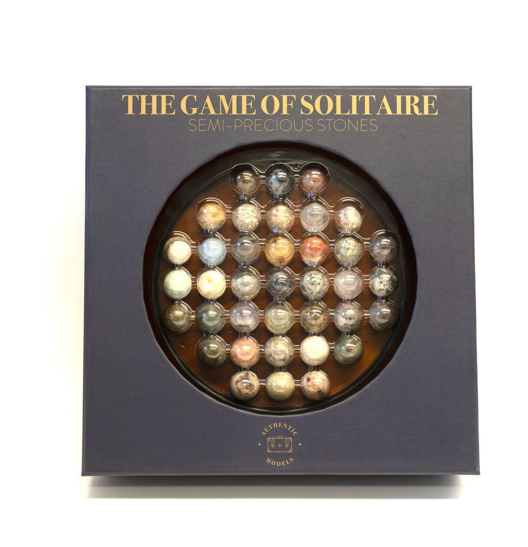 Authentic Models Solitaire -spel med 38 bollar