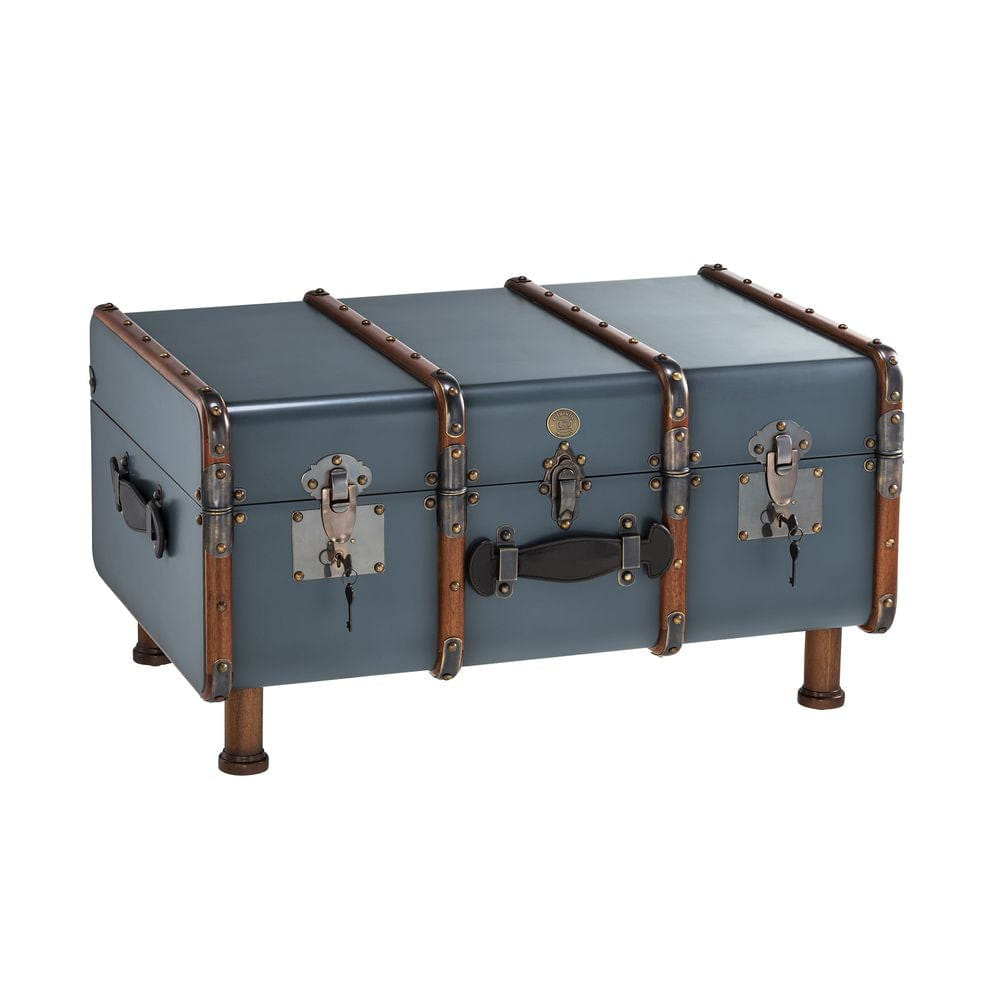 Authentic Models Stateroom Trunk Bord, Petrol