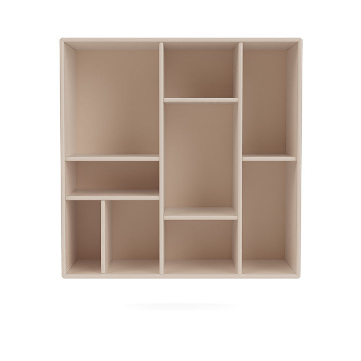 Montana Compile Decorative Shelf With Suspension Rail, Clay
