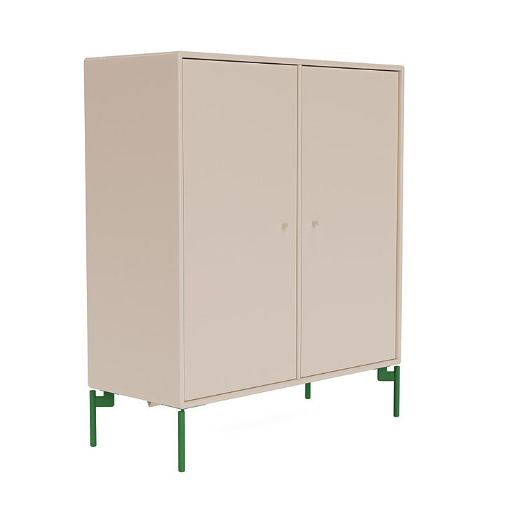Montana Cover Cabinet With Legs, Clay/Parsley