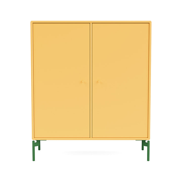 Montana Cover Cabinet With Legs, Acacia/Parsley