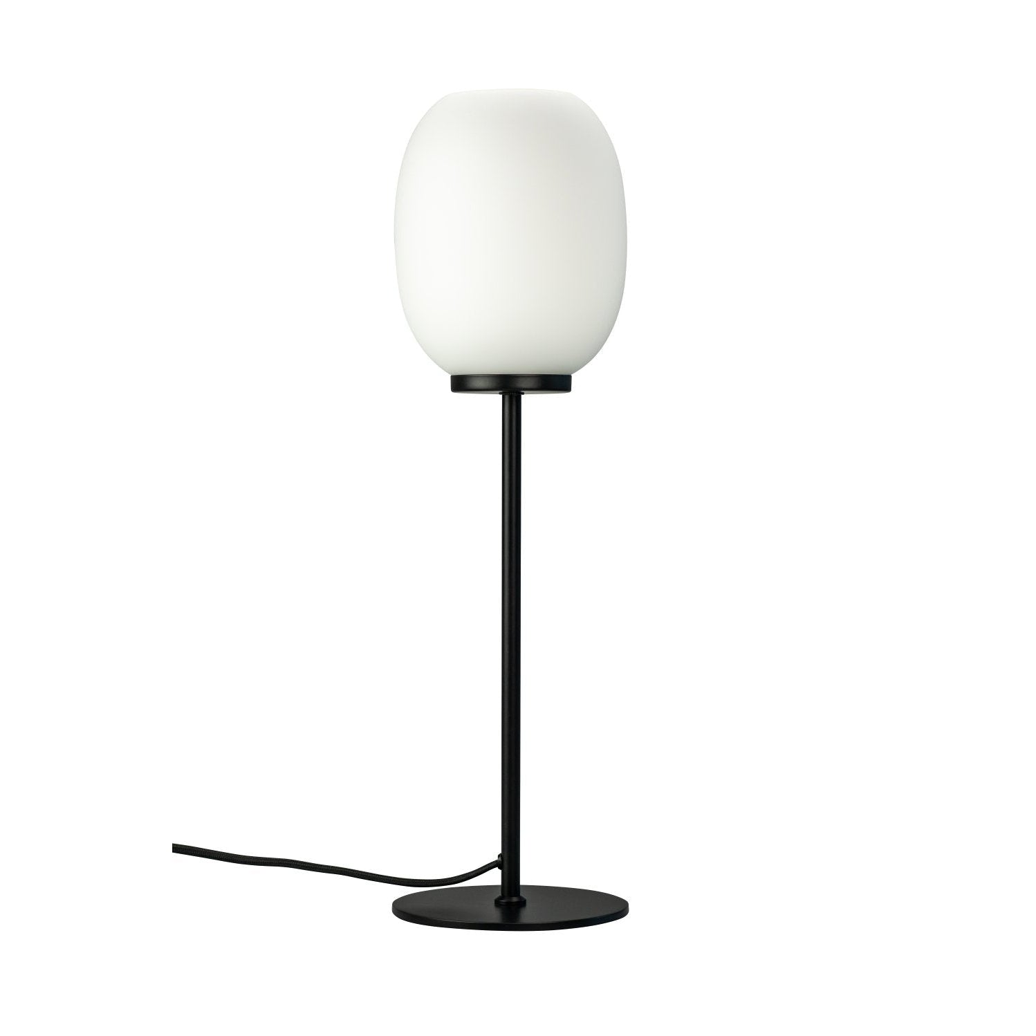 Dyberg Larsen DL39 bordslampa, opal/svart