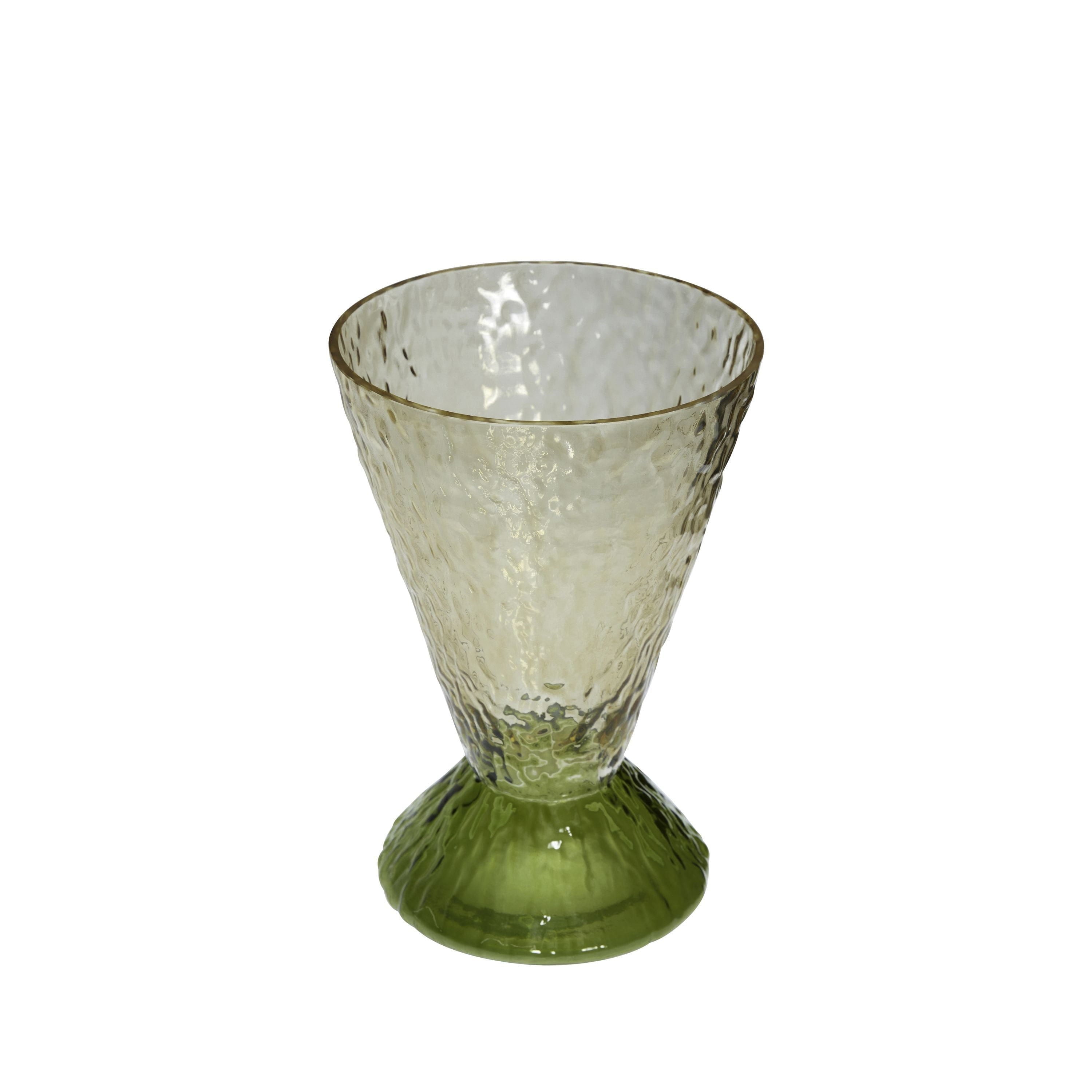 Hübsch Abyss Vase, Mørkegrøn/Brun