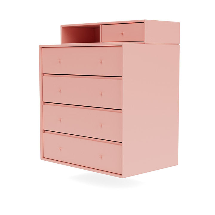 Montana Keep Chest Of Drawers With Suspension Rail, Ruby