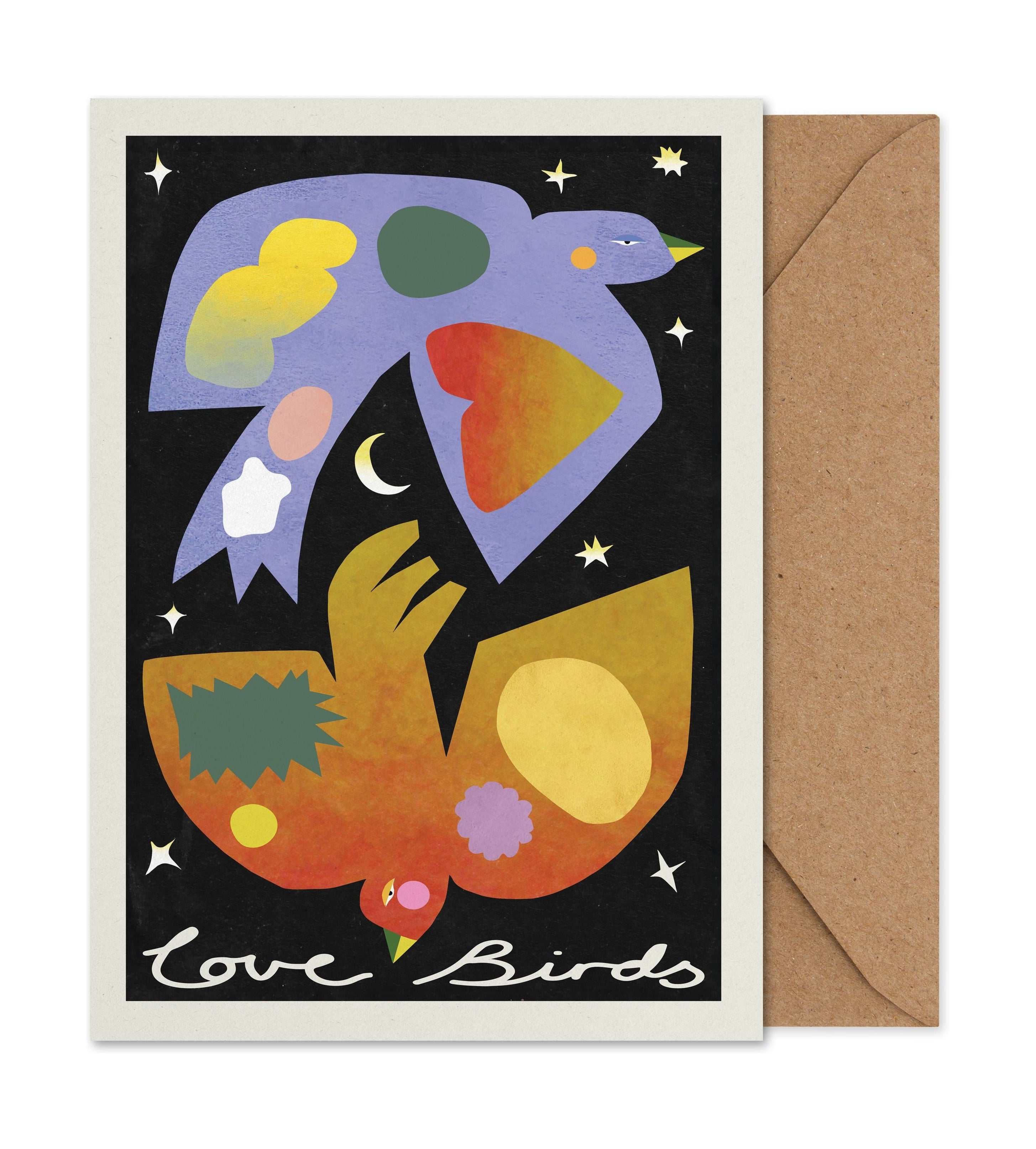 Paper Collective Love Birds Maps, A5