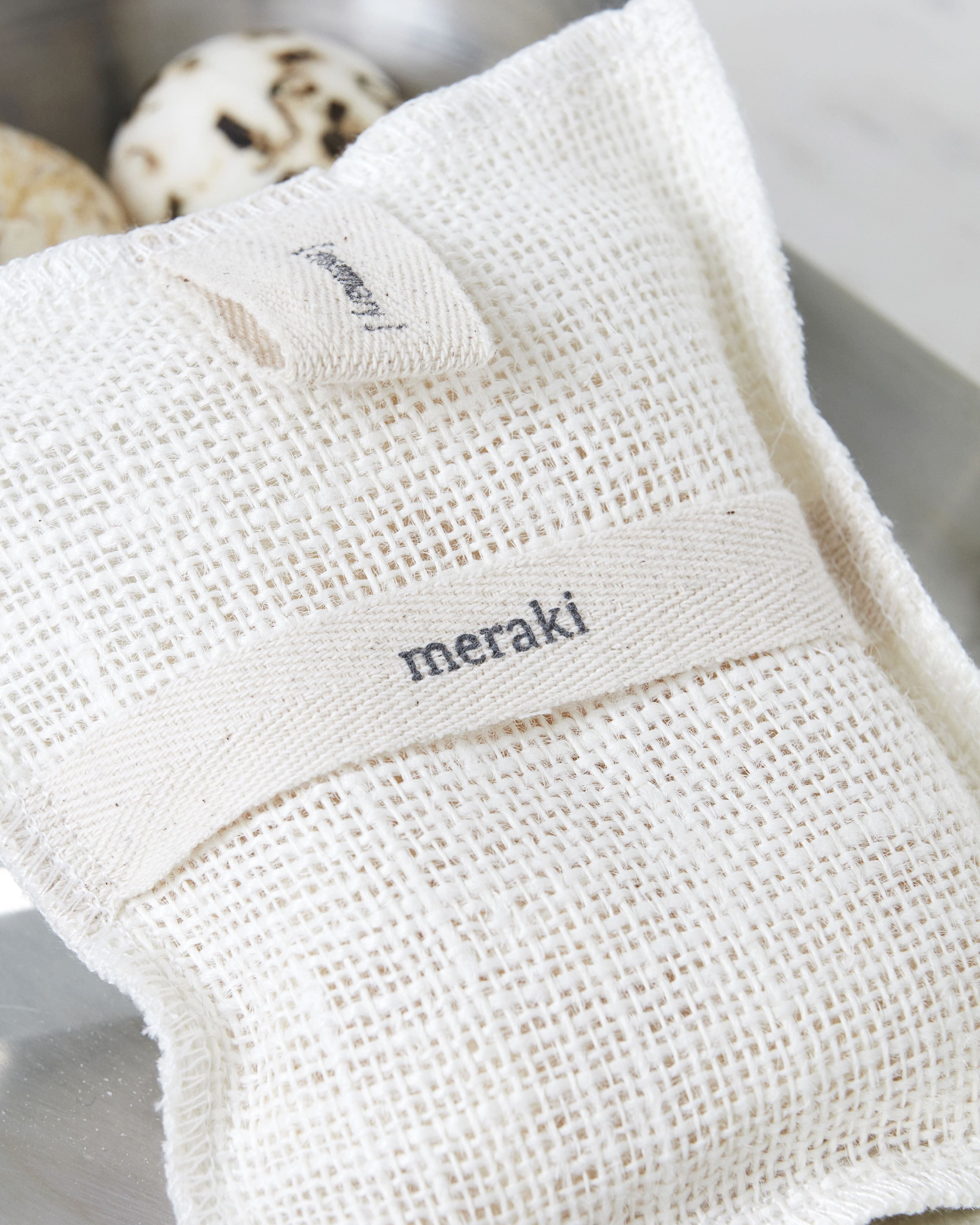 Meraki Bath Mitt 140 g, rosmarin