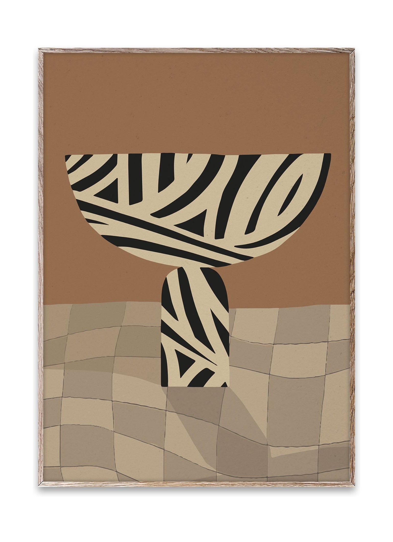 Paper Collective Kyrr Vase II -affisch, 70x100 cm