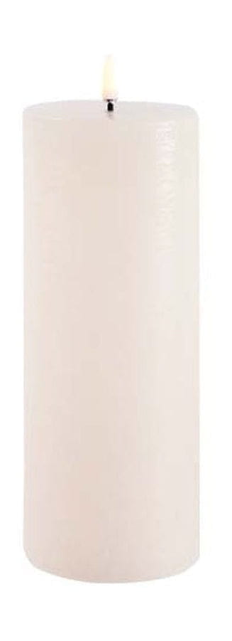 Uyuni Lighting LED Pillar Bloklys 3D Flamme 7,8x20 cm, Vanilla Rustik-Uyuni Lighting-5708311302893-UL-PI-VA-C78020-UYU-Allbuy