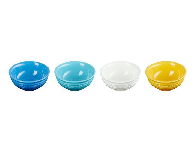Le Creuset Rivieira Collection Set med 4 Mini Bowls